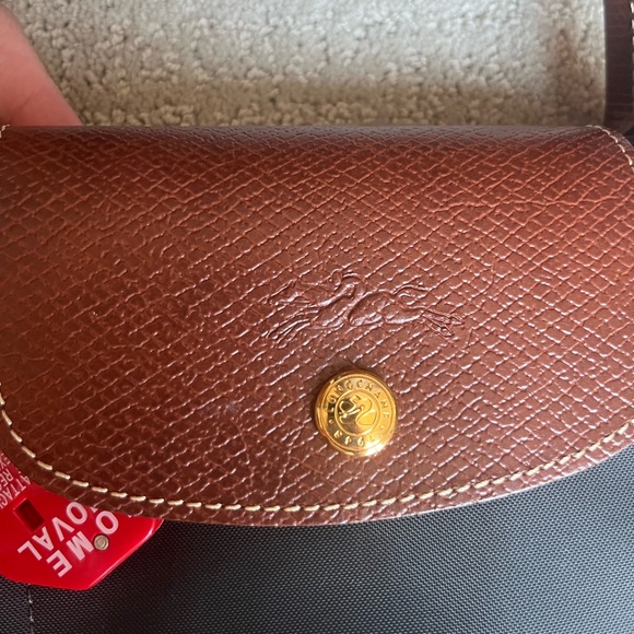 Brand New Gray Longchamp Le Pilage Bag - Picture 7 of 8